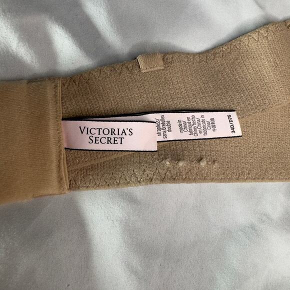 Victoria's Secret Praline 34D Body By Victoria Light Line Strapless Multiway Bra - Picture 5 of 8